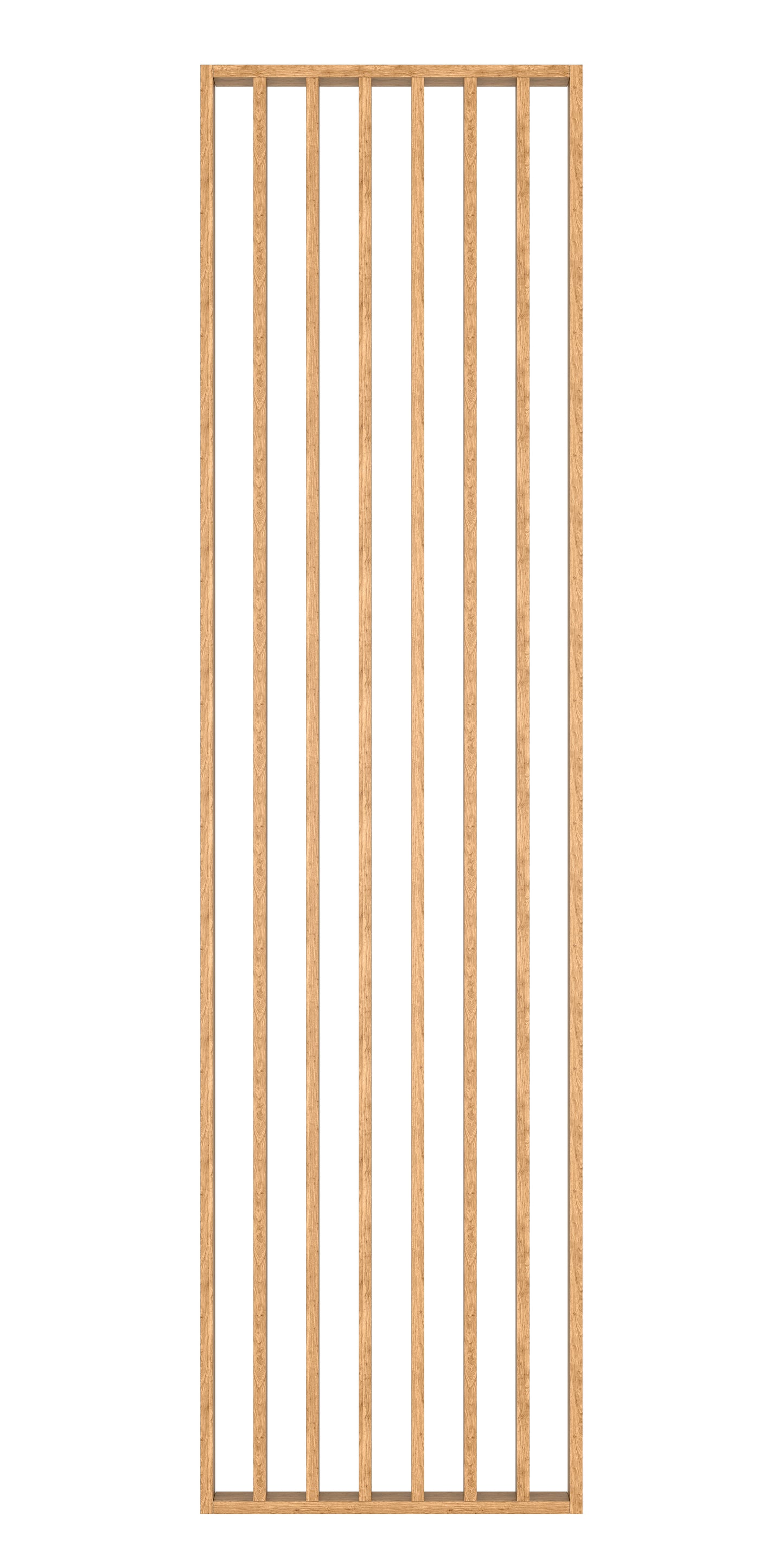Kit Parete Divisoria in MDF Natural – 275x58 cm