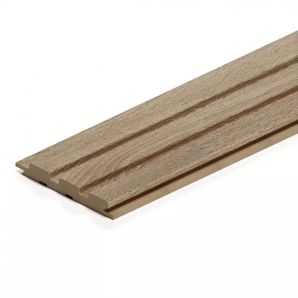 Doga 3D Legno in MDF Naturale – 119x16x2750 mm