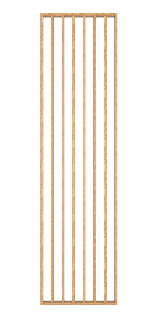 Kit Parete Divisoria in MDF Natural – 275x58 cm