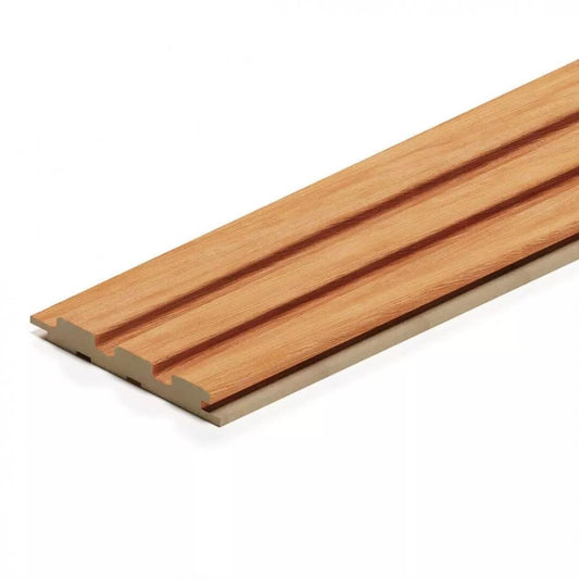 Doga 3D Legno in MDF Teak – 119x16x2750 mm